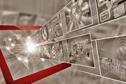 Fliegende News-Webseiten