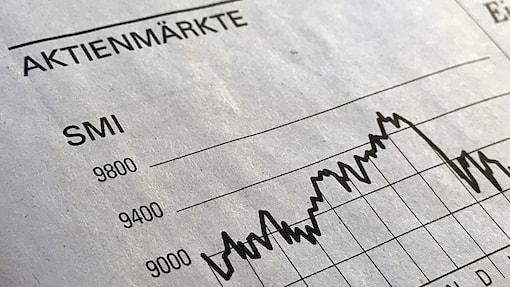 Extrem-Ereignisse trüben die Rendite-Aussichten auch in den besten Szenarien Börsenkurs der Schweizer Börse (Symbolbild).