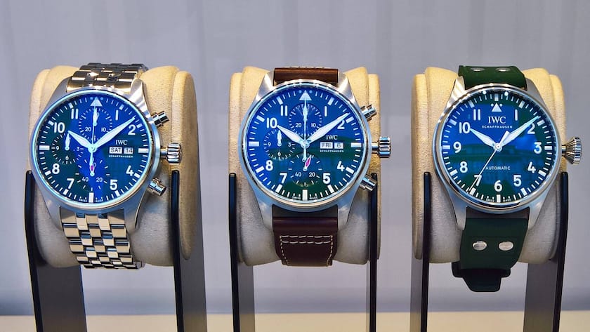 Mögliche Einigung im Zollstreit: Diese Schweizer Aktien profitieren besonders von einem Deal IWC International Watch aus Schaffhausen gehört seit 2000 dem Schweizer Luxusgüterkonzern Richemont.