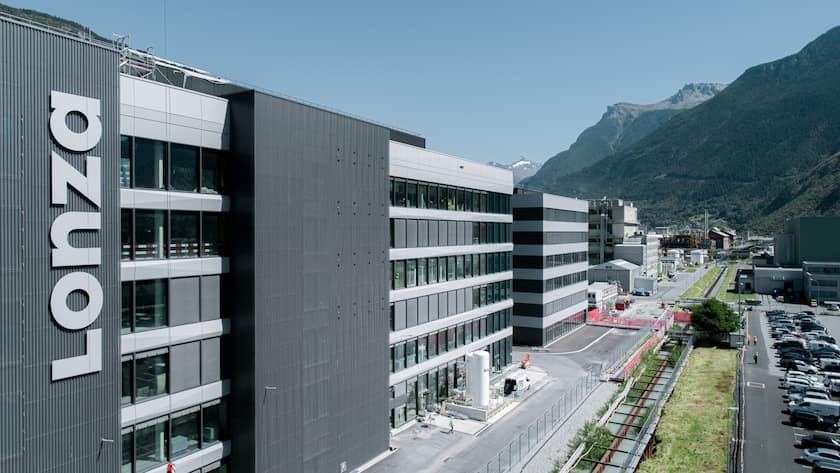 Quartalsergebnisse von Schweizer Unternehmen stehen an – Auftakt der Bilanzsaison im Fokus Der Lonza Standort in Visp ist der grösste und älteste Standort des Unternehmens.