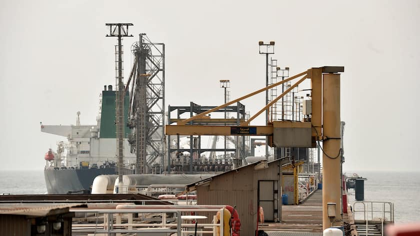 Irans Öllager reichen laut Kpler nur noch zwei bis drei Wochen Ein Erdöl-Verlade-Terminal auf der iranischen Insel Kharg.