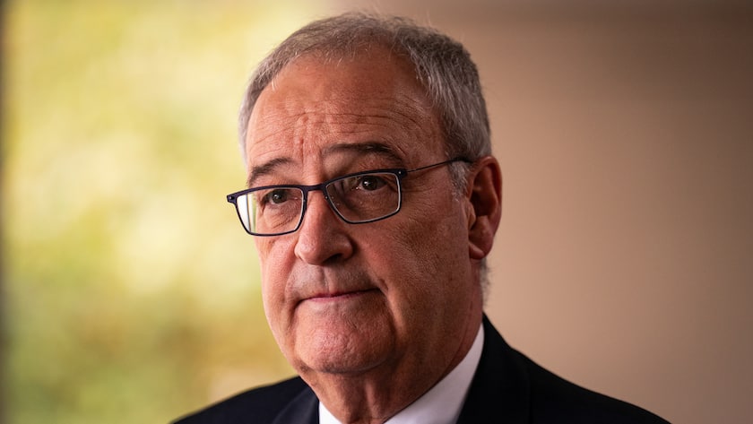 Parmelin: März-Frist in Handelsgesprächen mit USA nicht zu halten Bundesrat Guy Parmelin bei einem Besuch in Washington D.C. im August 2025.