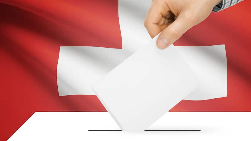 In diesen Schweizer Gemeinden gehen die Bürger am meisten und am wenigsten abstimmen Symbolbild: Abstimmung in der Schweiz.