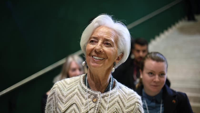 EZB-Chefin Lagarde: Steigende Zinsen am Anleihemarkt bremsen Wirtschaft der Eurozone EZB-Präsidentin Christine Lagarde am World Economic Forum (WEF) im Januar 2026 in Davos.