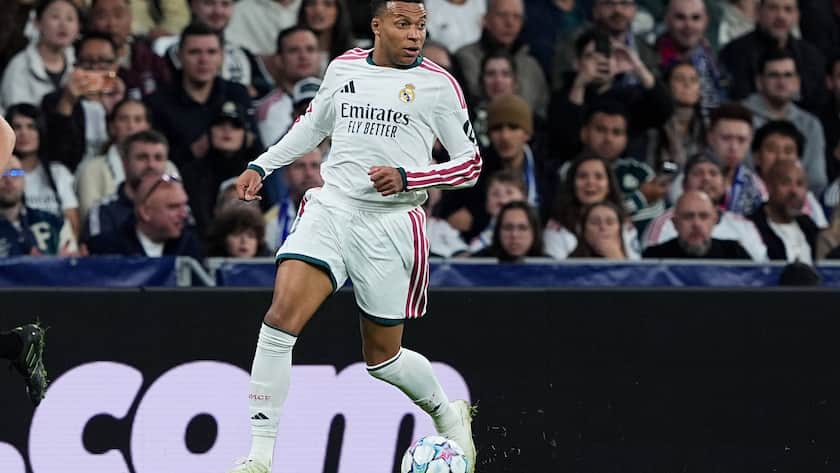 On-Aktien im Sinkflug: Gegenwind für Mbappé offenbart schwindende Toleranz zu Fehltritten in China Der französische Fussballspieler Kylian Mbappé im Dress von Real Madrid (2026).