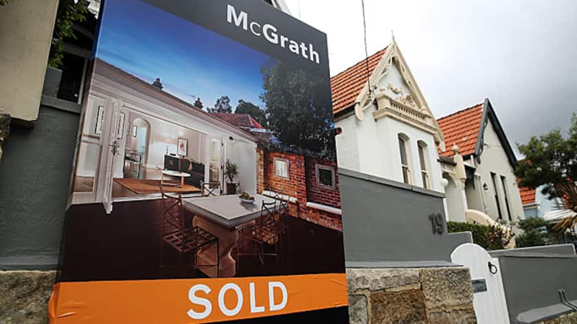 Rekordverdächtiger Immobilienboom gerät ins Wanken Verkauftes Haus in Bellevue Hill in Sydney, Australien (Aufnahme aus dem Jahr 2015).
