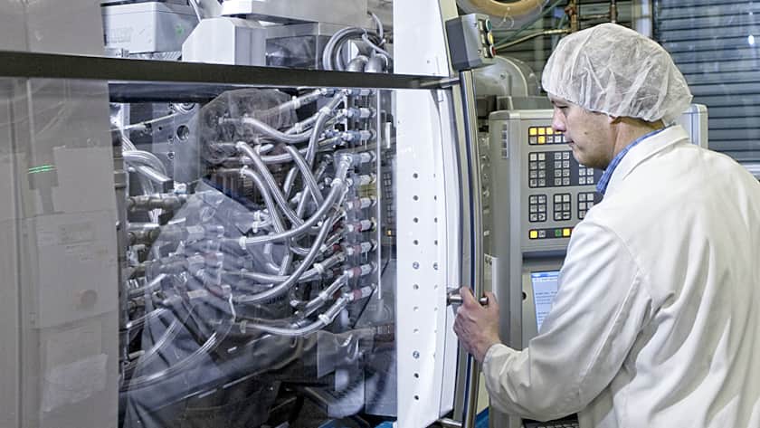 Aktien von Schweizer Medizinaltechnikkonzern nach Kurseinbruch im Anlegerfokus Ypsomed Solothurn production facilities (Sept. 2016)