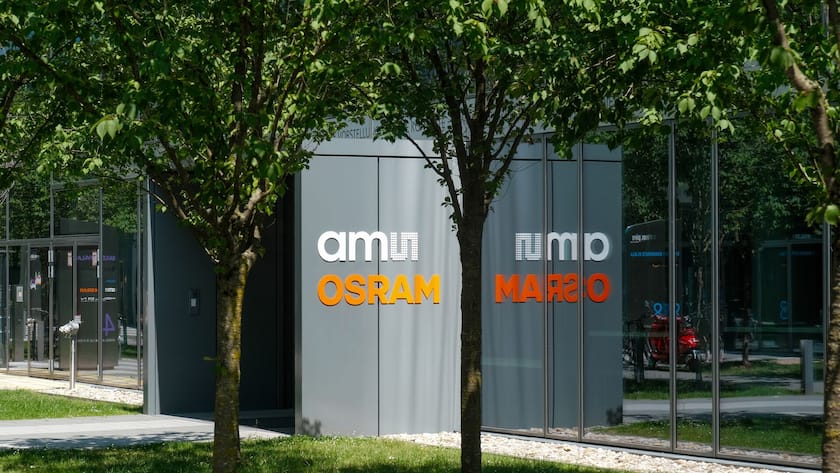 Börsen-Ticker: SMI schliesst mit Gewinn - Sika und Givaudan top - ams Osram und Sandoz ebenfalls stark - Logitech, Swiss Life und Swisscom am Tabellenende Co-Headquarters von Ams Osram in München.